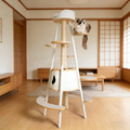 High-End Home Decor Cat Tree Tower with Spacious Condo & Multiple Platforms Factory Direct Sale Bulk Wholesale OEM/ODM Accepted