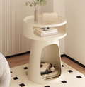 Modern Cream-Style Cat Sofa Bed Multi-Functional Side Table Bedroom Human-Pet Shared Design Metal